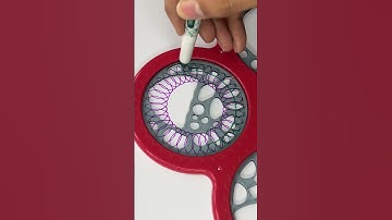 A Never-Ending Loop of Artistic Perfection #asmr #art #shorts #spirograph #subscribe #trending #2025