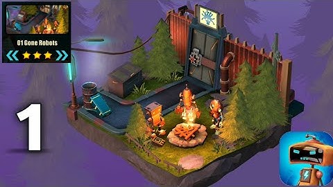 Tiny Robots Recharged gameplay walkthrough level 1 - Gone Robots