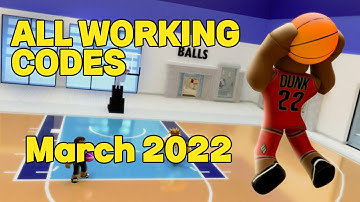 ALL WORKING CODES Roblox Dunking Simulator Codes March 2022