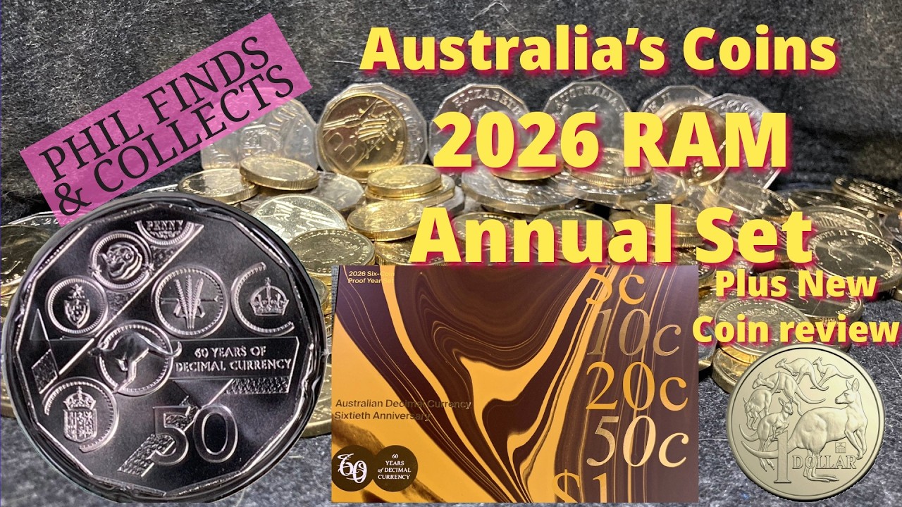Australia's Coins - 2026 Royal Australian Mint Annual Sets (new