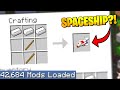 Largest Minecraft Modpack but EVERY crafting recipe is RANDOM