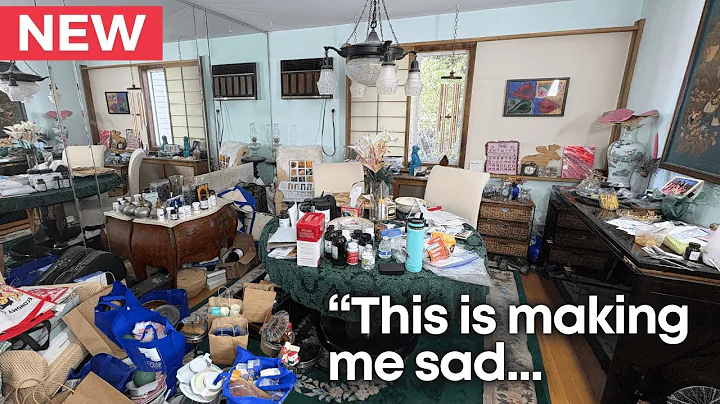 DECISION OVERWHELM in her DINING ROOM 🤯  HELPING A RETIREE DECLUTTER HER HOUSE ep. 06