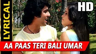 Presenting aa paas teri bali umar with lyrics full video song from
lovers movie starring kumar gaurav, padmini kolhapure in lead roles,
released 1983. the...