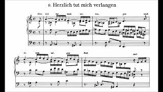 Brahms: "Herzlich tut mich verlangen" op. 122 Nr. 9