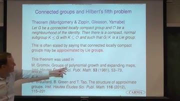 Totally Disconnected, Locally Compact Groups (GGD/GEAR Seminar)