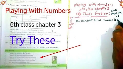 Try These | Playing With Numbers | 6th class chapter 3 | #6thclassenglish #telugu  #easypeoplemaths