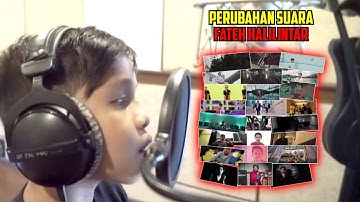 Perubahan Suara Fateh Halilintar dari Lagu ke Lagu (Terbaru 2019) | Gen Halilintar Song