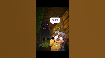 Your chestroom is 3-blocks tall #minecraft #enderman #animation