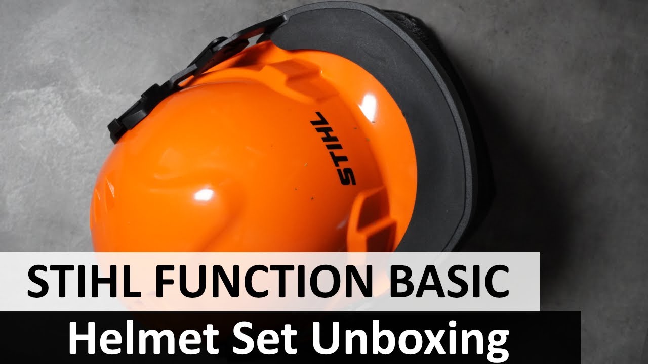 Stihl Function Basic Helmet Set Unboxing