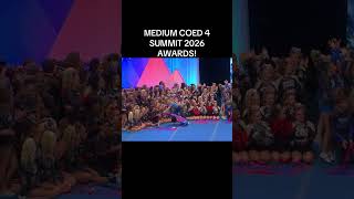 Congrats illusion! #cheerleading #cheer #cheerleader  #awards #medcoed #summit #c4