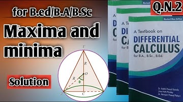find the altitude of right circular cone of maximum volume.../maxima and minima/calculus