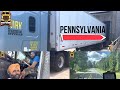 Load delivery ohio to pennsylvania allentown full punjabi trucking vlog usa 