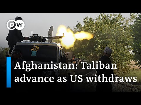 Taliban advance across Afghanistan as US withdraws - DW News.