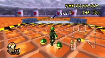 Mario Kart Wii Green Shell Glitch