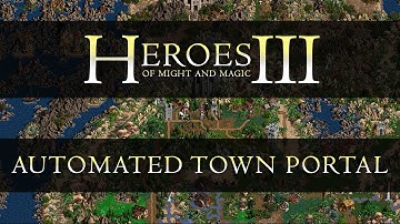 Heroes 3 Automation mod with Autohotkey - Town Portal