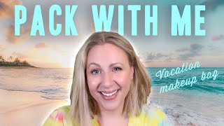 Pack my makeup bag with me | Makeup Monday