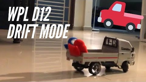 WPL D12 Drift with Unity UR-710 Gyro