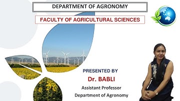 Multiple Choice Questions based on Cropping System &Pattern:JRF, SRF, NSC, ICAR Exam, Agro. NET, AO