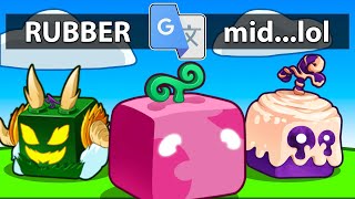 Choose Your Blox Fruit BUT They