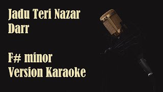 Jadu teri nazar - Darr 88 BPM F#m #Karaoke #uditnarayan