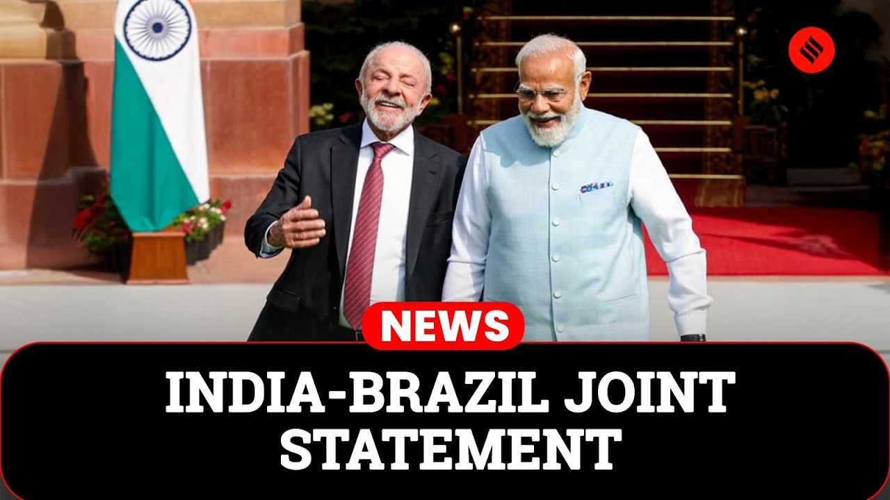 PM Modi, President Lula Hold Talks in Delhi; India–Brazil Push Green Energy, Tech, Trade Ties