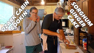 Grandma's Soft Gingerbread - A Cabin In The Ozarks Episode - Old Cookbook Show