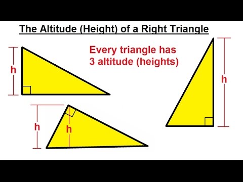 altitude geometry right triange altitude geometry right triange