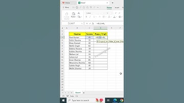 Excel interview question if formula Tips and ticks #focusinguide #exceltips  #tutorial #shorts