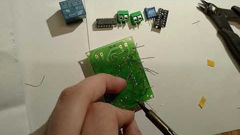 Assembling Infrared Sensor Delayed Switch DIY Kit From China