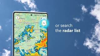 Weather RainViewer. How to enable single radar mode on the Android app. screenshot 4
