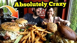 Crazy Burger Challenge | ManvFood | Molly Schuyler | New Hampshire