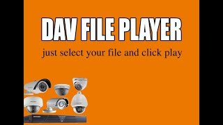 Dav file player - CCTV Camera screenshot 5