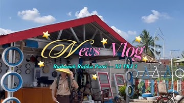 Video Vlog — Perpustakaan Luar Ruangan — Raihanah Rafika putri XI TKJ 3 🎥🏫