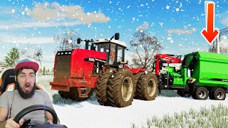 ВЫПАЛ СНЕГ НА ФЕРМЕ - КУПИЛ НОВУЮ ТЕХНИКУ ДЛЯ ЗАРАБОТКА ► Farming Simulator 22 Новая ФЕРМА #5