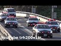 要人車列3本!!うおおっ!!FJRゼロクラZアスリート警視庁パトカーたまらん!!メルケルドイツ首相車列 Republic of Germany Angela Merkel Motorcade 2019