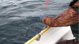 Морская рыбалка.Остров Кильдин март 2012-2