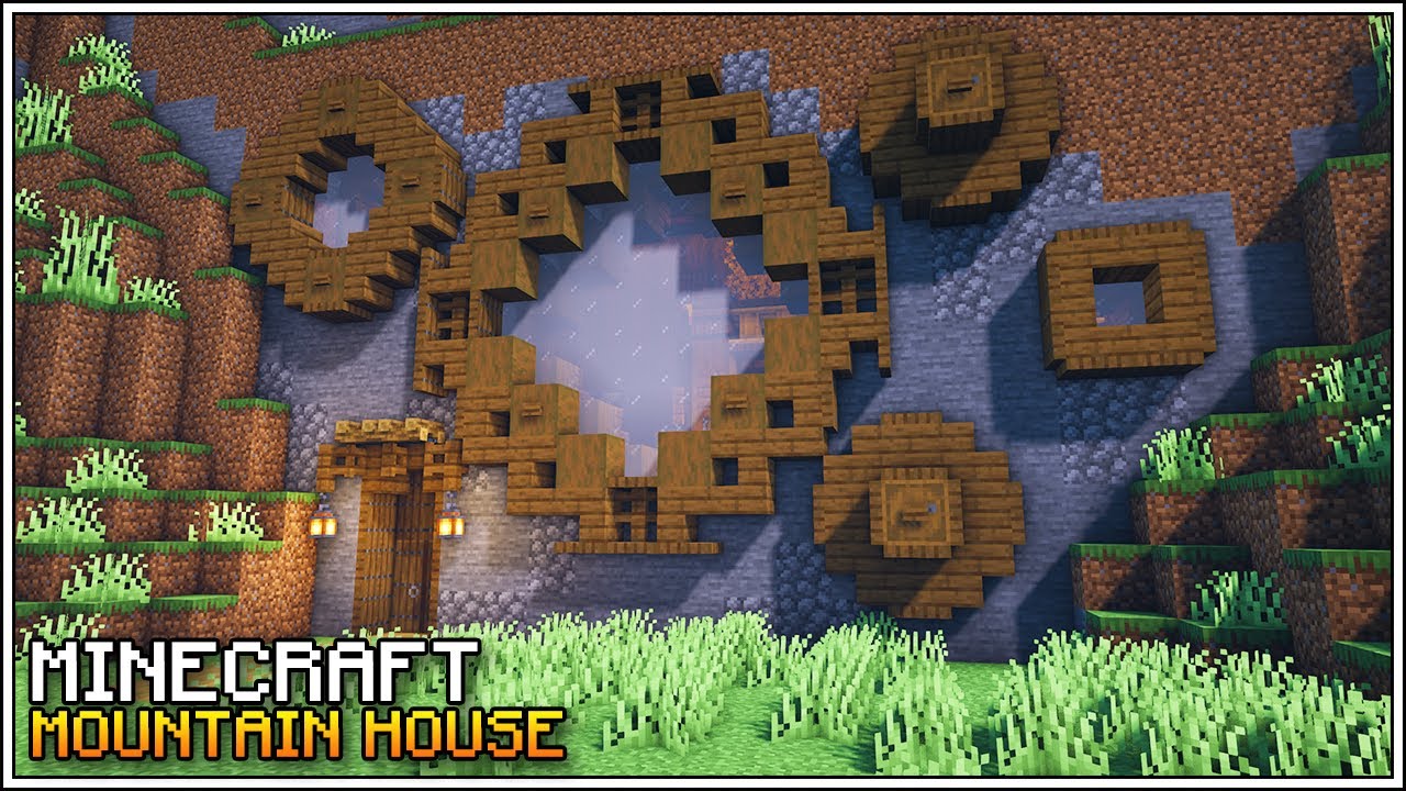 Minecraft Mountain House Survival Base World Download Cmc Distribution English