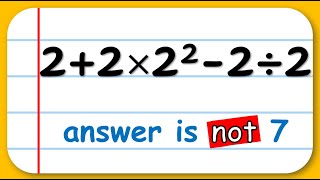 PEMDAS Confusion! Why Smart People Get This Wrong