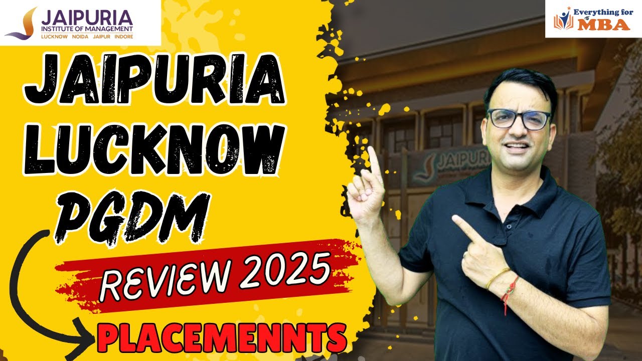 Jaipuria Lucknow PGDM Course Review 2025✅ | Admission | Fees🤔 | Placement😍 | 🔝 Ranking 