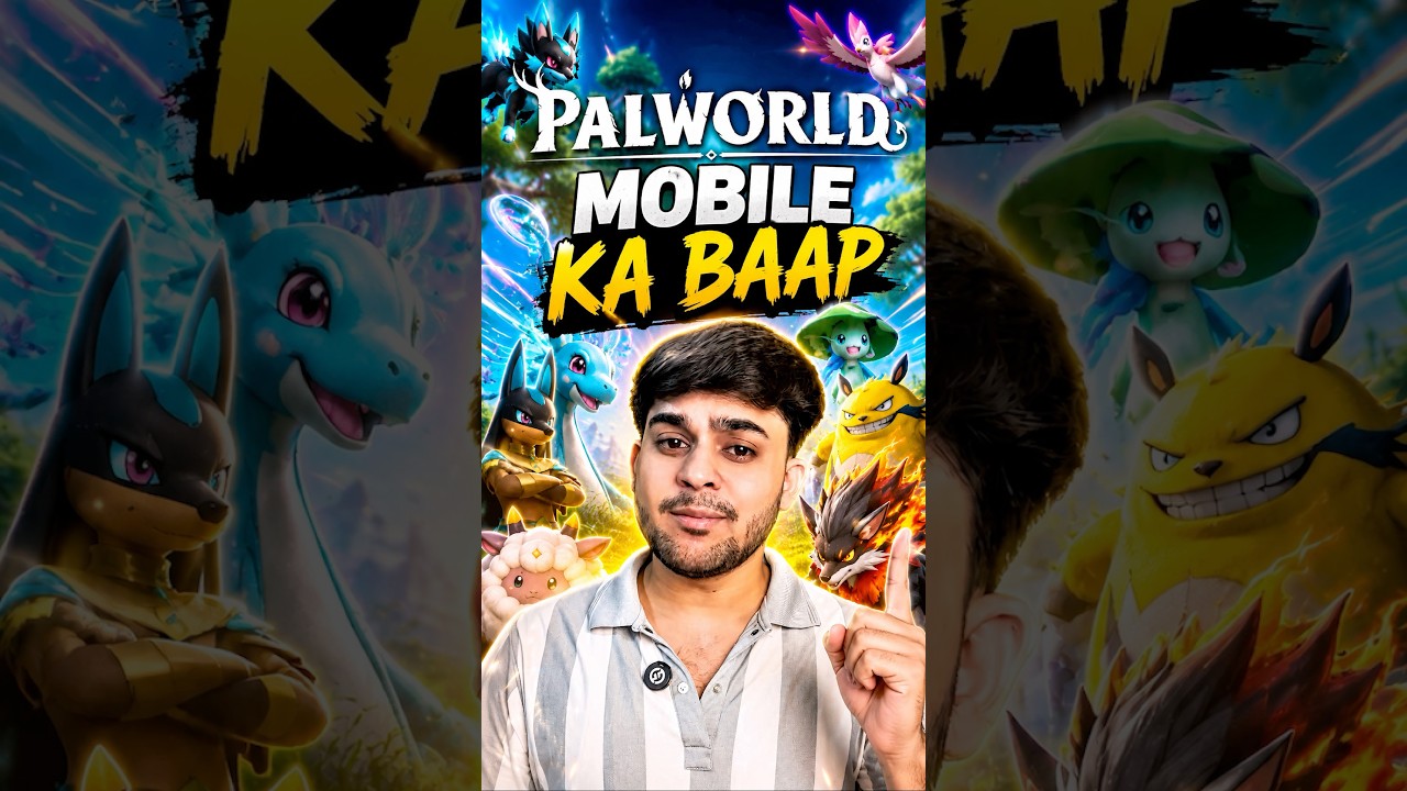 Palworld Mobile Ka Baap Aagya 😱 #shorts #short #shortsvideo
