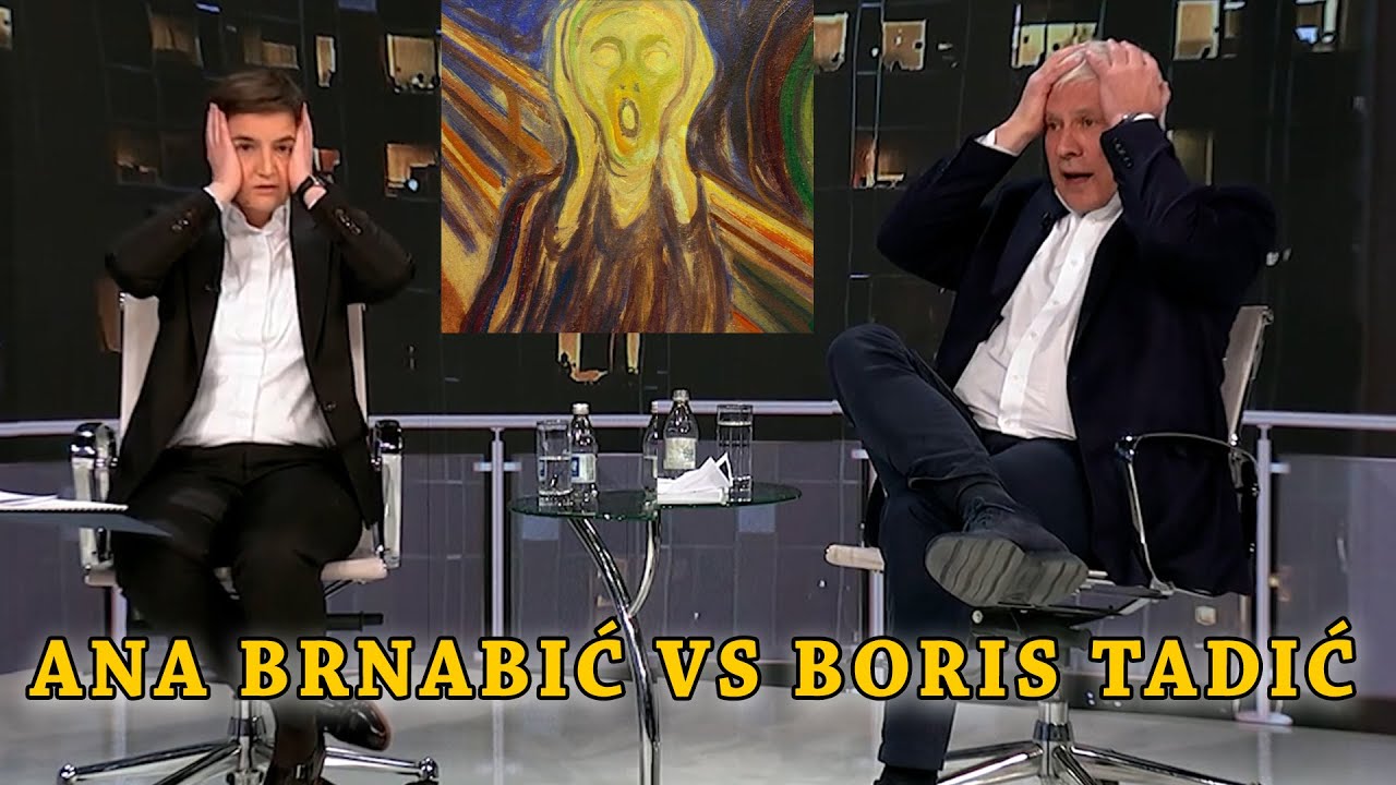 ⁣Poluusmena premijerka Brnabić vs Boris Tadić i koferče i koferče 🙂