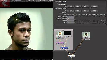 Taking workshop on basics of Post Production - Morphing in Nuke6.2 Part1