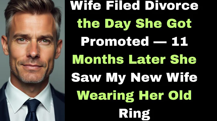 Wife Filed Divorce the Day She Got Promoted — 11 Months Later She Saw My New Wife Wearing Her Old