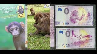 0 евро, памятные купюры Германии 2021 год