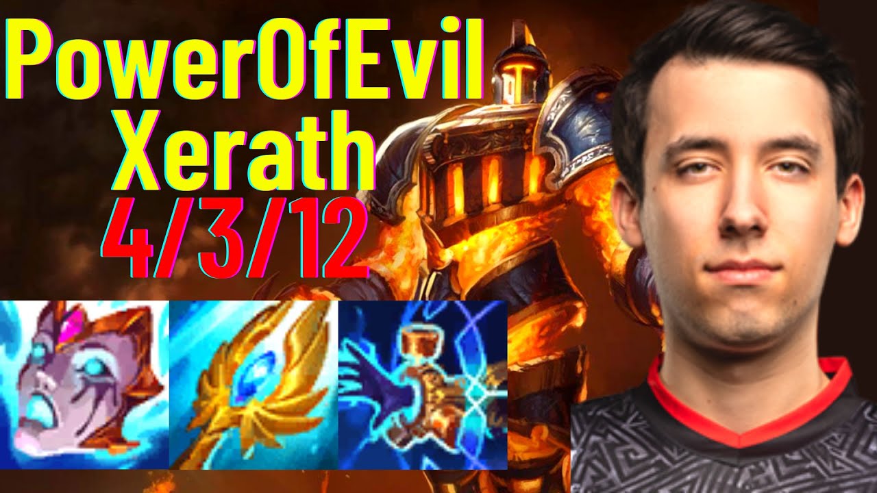 TSM PowerOfEvil PLAYS XERATH VS ANIVIA MID |NA MASTER PATCH 11.1| [League of Legends] Full Gameplay