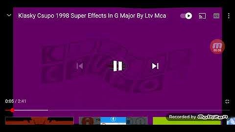 Klasky csupo robot KINEMASTER in g major by Ltv Mca how to make megaphoto