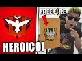 ¡GARENA ME MANDA este PAQUETE DE GRAN MAESTRO SÓLO PARA LLEGAR A HEROICO EN FREE FIRE! *épico*