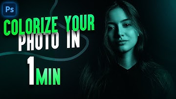 Colorize Your Photo In 1Min In Photoshop. Photoshop Tutorials