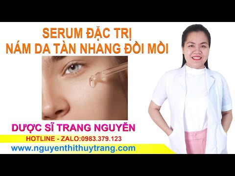 Serum đặc trị nám da tàn nhang đồi mồi loại nào tốt nhất hiện nay