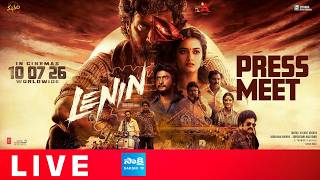 Akhil Akkineni LENIN Press Meet LIVE | Bhagyashri Borse | Naga Vamsi | Sakshi TV Cinema